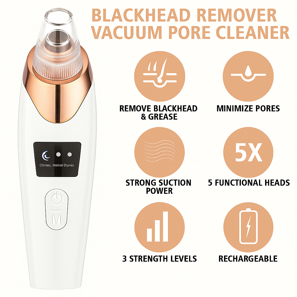 SILK STREET™– Electric Acne Pore Cleaner & Blackhead Remover